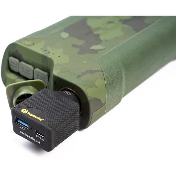 Ridgemonkey Bærbar Oplader 77850mah Grøn
