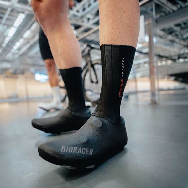 Bioracer Speedwear Concept Aero Galoscher Svart L Man