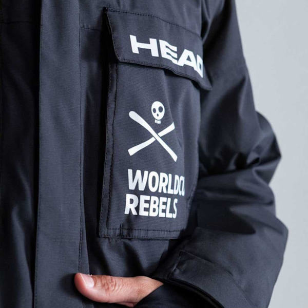 Head Takki Race Team Musta 2XL Mies
