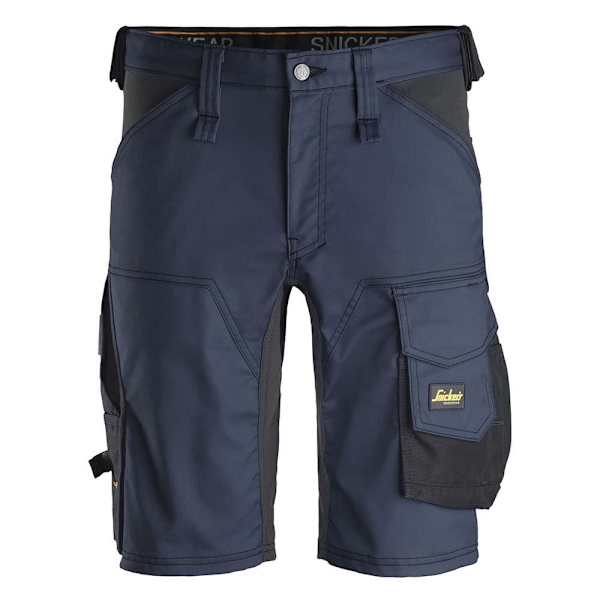 Snickers Workwear Lyhyet Joustavat Housut Allroundwork Musta 50