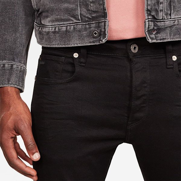 G-star Jeans 3301 Slim Svart 34 / 30 Man