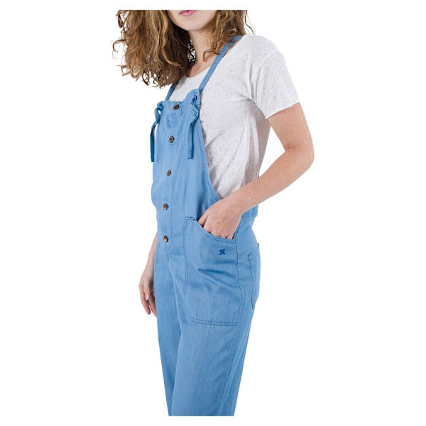 Hurley Romper Oceancare Chambray Blå M Kvinna