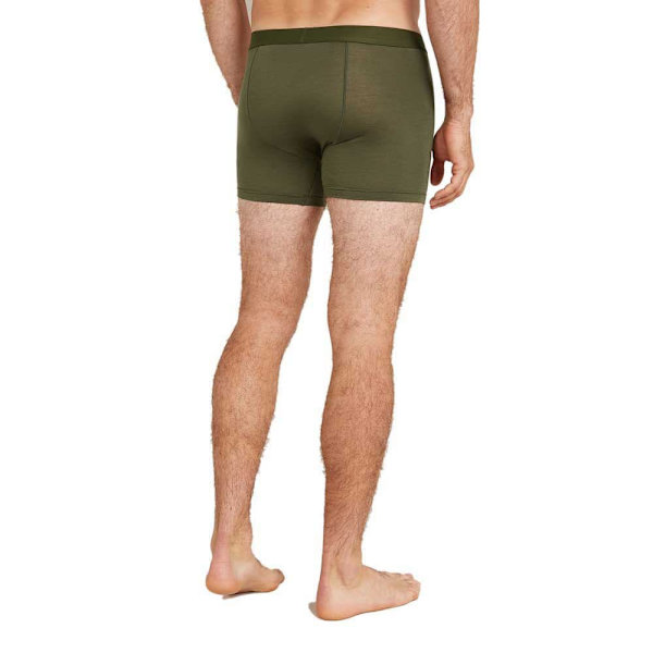 Icebreaker Merino 125 Cool-lite Anatomica Boxerit Vihreä L Mies