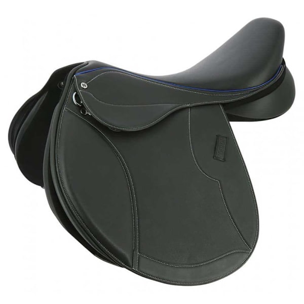 Norton Equestrian Nahkainen Satula Rexine Evol Musta 15 3/4´´