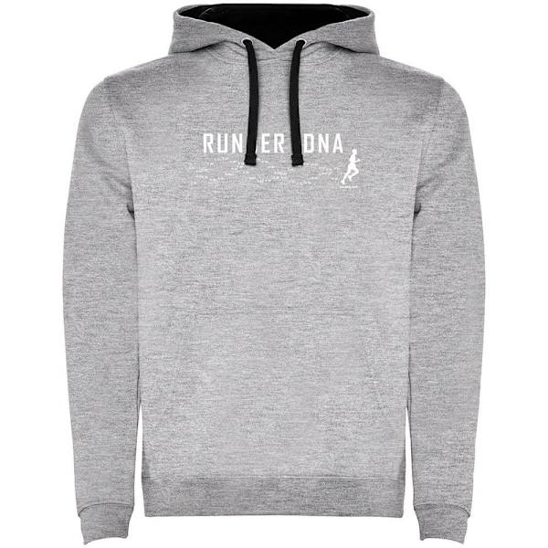 Kruskis Luvtröja Runner Dna Two-colour Grå L Man