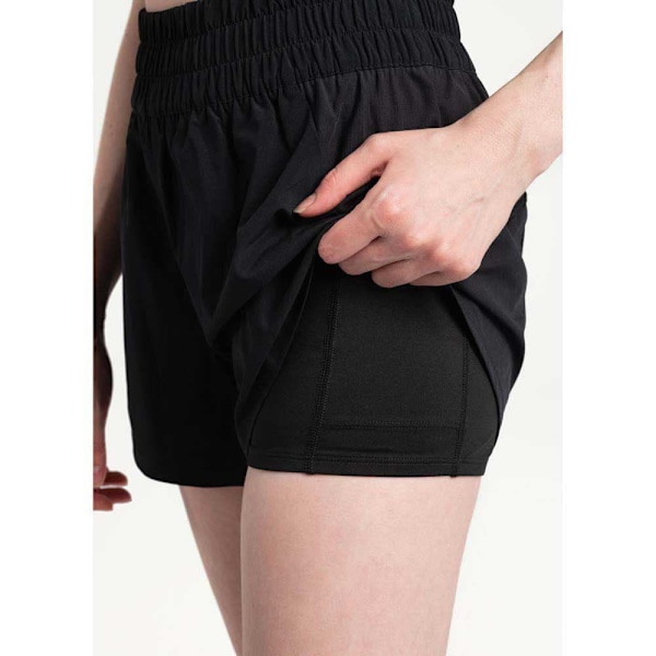 Lole Shorts Running Sort XS Kvinde