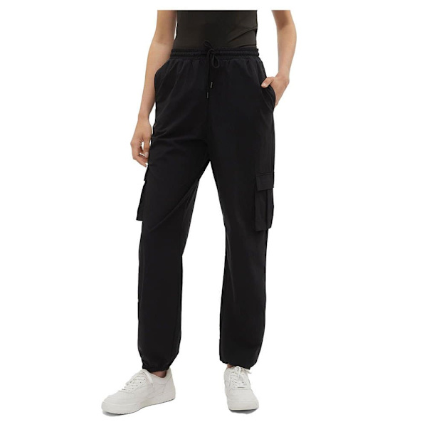 Vero Moda Cargo Bukser Kimberly Sort M / 32 Kvinde