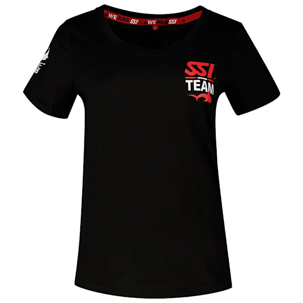 Ssi Kvinde T-shirt T-round Neck Master Diver Sort L Mand