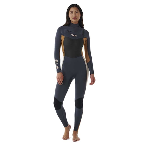 Rip Curl Langærmet Neoprendragt Med Brystlynlås Dawn Patrol 3/2 Mm Sort 4