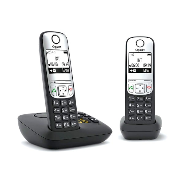 Gigaset Trådløs Fastnettelefon A690 A Duo Sort Sort