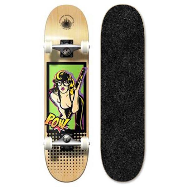 Yocaher Skateboard Graphic Comix Series Bandit 7.75´´ Flerfarvet 31 Inches
