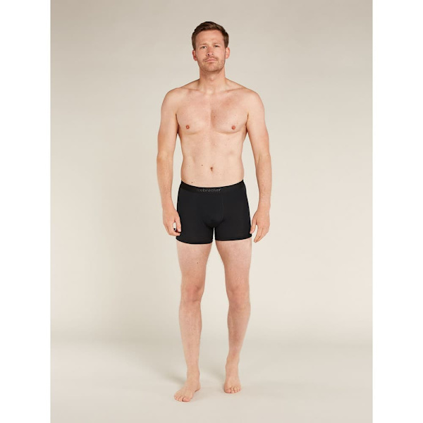 Icebreaker Merino 125 Cool-lite Anatomica Boxerit Musta M Mies