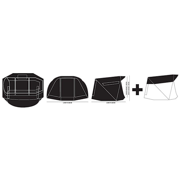 Prologic Tält Avenger Bivy & Condenser Warp Grönt