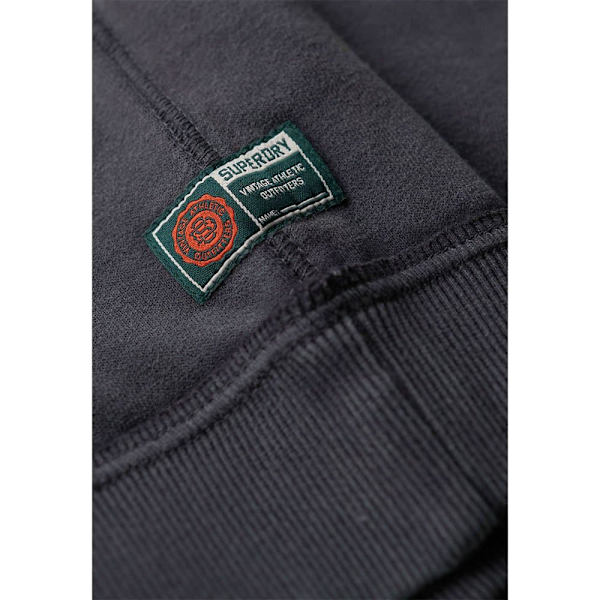 Superdry Vintage Athletic Henley Sweatshirt Grå L Mand