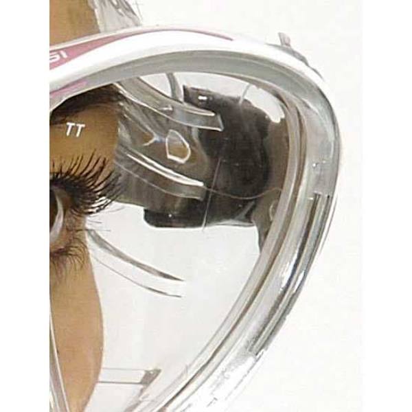 Cressi Dykkermaske Big Eyes Evolution Crystal Blå,Sort