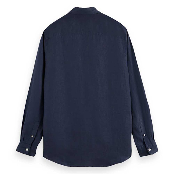 Scotch & Soda 179188 Pitkähihainen Kauluspaita Sininen L Mies