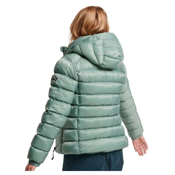 Superdry Vadderad Jacka Fuji Grönt 2XS Kvinna