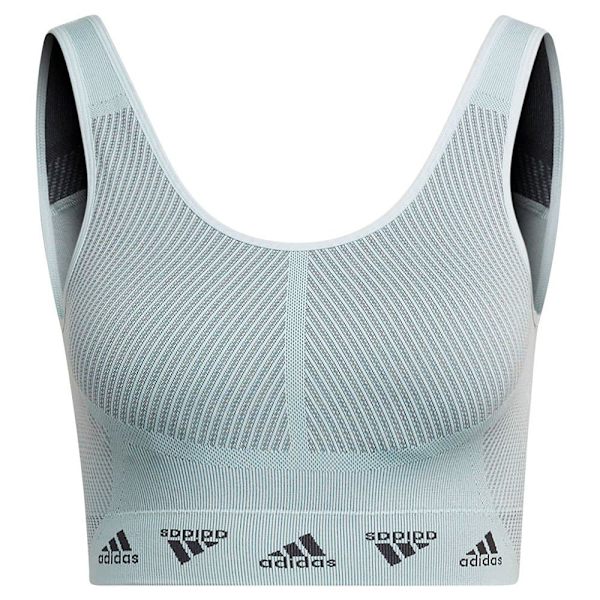 Adidas Sports-bh Aeroknit Light-support Blå XS Kvinde