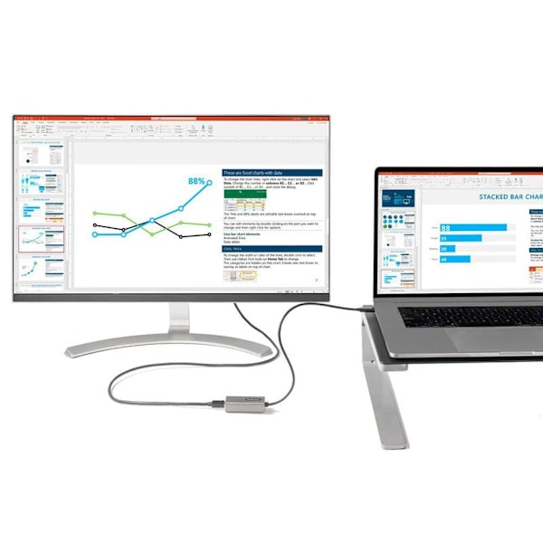 Startech Usb C Mini Til Displayport-adapter Cdp2mdpec Søvfarvet