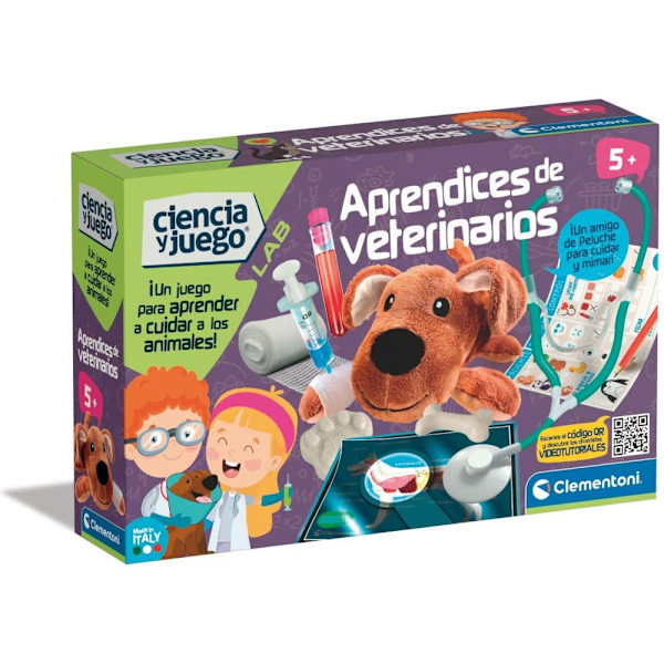 Clementoni Veterinær Kit Science Sos Gylden