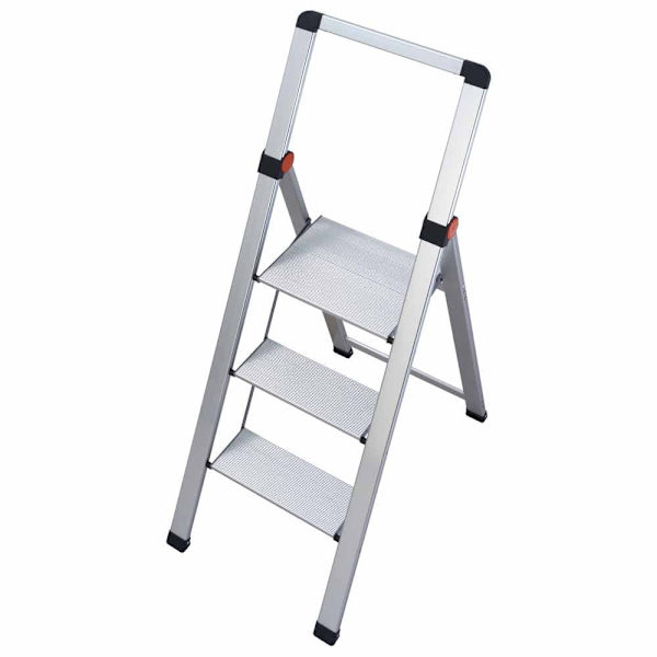 Gierre Alumiiniset Tikkaat Bs300 3 Escalones Hopeinen