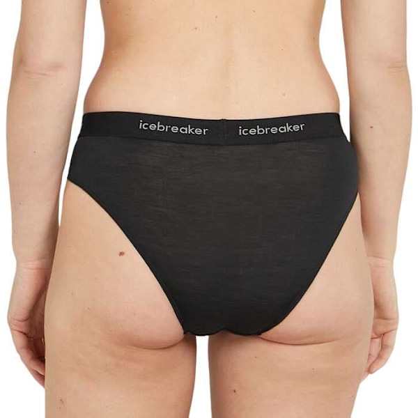 Icebreaker Merino 125 Cool-lite Sprite Hipster Trusser Sort L Kvinde