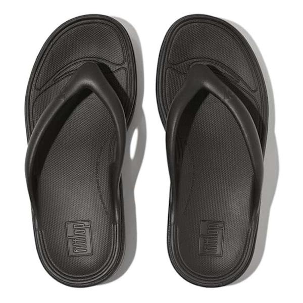 Fitflop Relieff Recovery Toe-post Klipklapper Sort EU 39 Kvinde