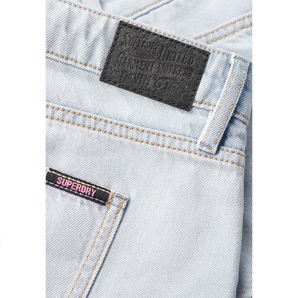 Superdry W7210317a Miniskørt Blå 28 Kvinde