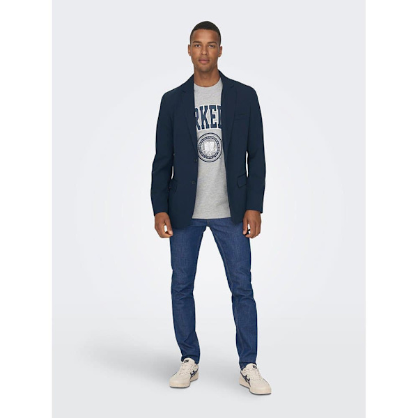 Only & Sons Blazer Eve Blå 54 Man
