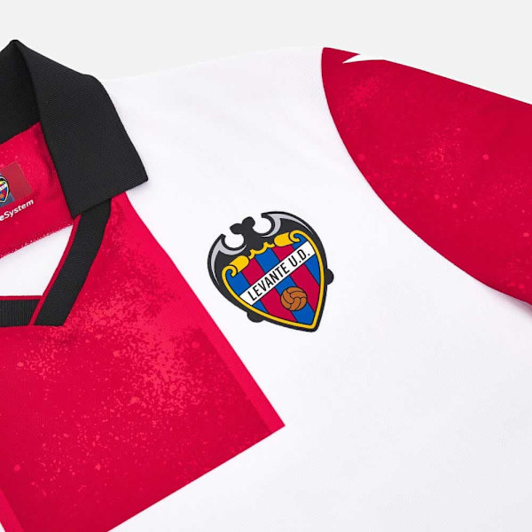 Macron Levante Ud 24/25 Junior-lyhythihainen Vieraspaita  9-10 Years