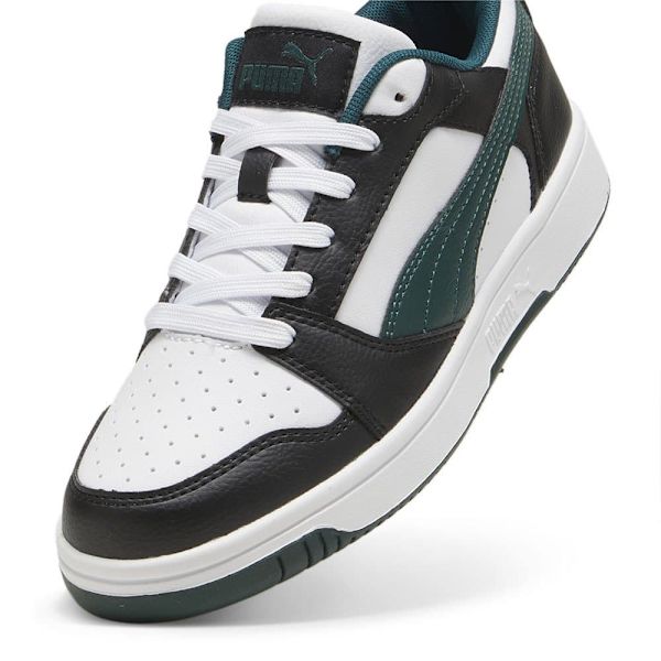 Puma Rebound V6 Lo Sko Hvid,Sort EU 38 Dreng