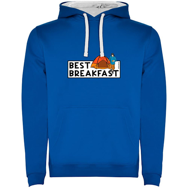 Kruskis Best Breakfast Hættetrøje Blå XL Mand