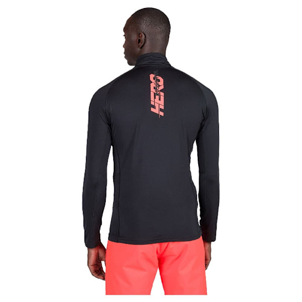 Rossignol New Hero Classique Fleecejakke Med Halv Lynlås Sort S Mand