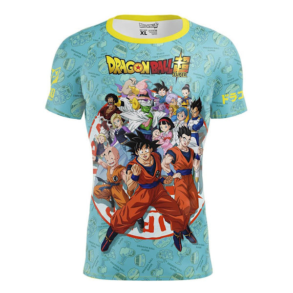 Otso Dragon Ball Super Family Lyhythihainen T-paita  XL Mies