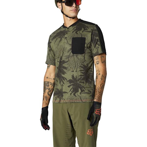 Fox Racing Mtb Kortærmet T-shirt Ranger Drirelease® Henley  S Mand