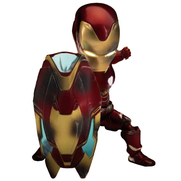 Marvel Avengers Mark L Battle Damaged Version Figur Infinity War Iron Man Guld