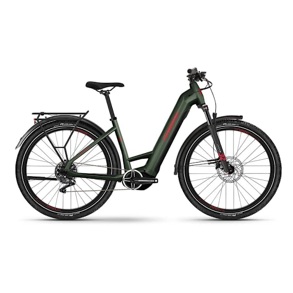 Haibike Trekking 5 Low Nx Eagle 2024 Sähköpyörä Vihreä S / 720Wh