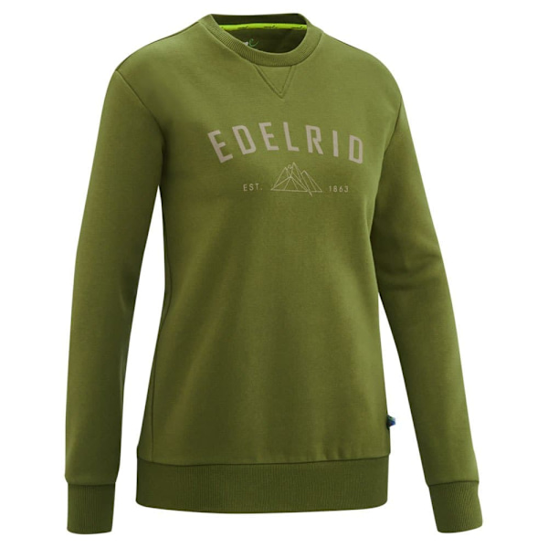 Edelrid Sweatshirt Spotter Grøn M Kvinde