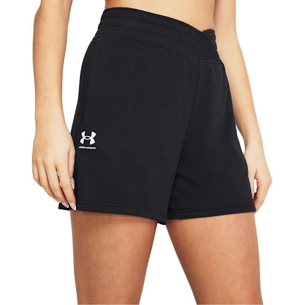 Under Armour Shorts Rival Terry 4in Sort XL Kvinde