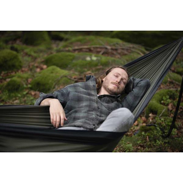 Cocoon Riippumatto Travel Double Set Vihreä 285 x 190 cm