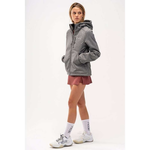 Nox Soft Shell Jakke Pro Grå L Kvinde