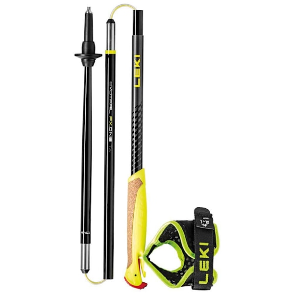 Leki Polakker Evotrail Fx One Ta 105-110 Cm Midte En Del 3 Gul 18-16 mm