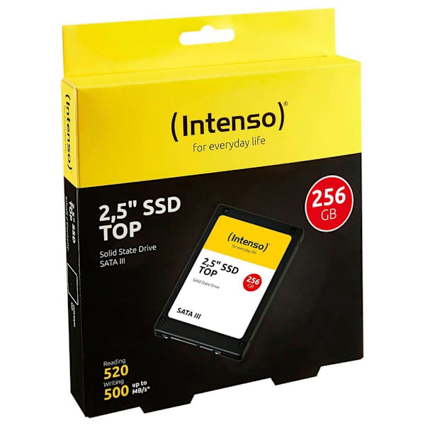 Intenso 256gb Ssd Svart