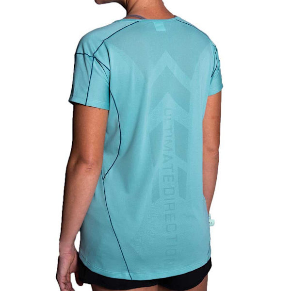 Ultimate Direction Kortärmad T-shirt Ultralight Grönt XS Kvinna