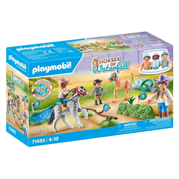 Playmobil Poniturnausrakennuspeli