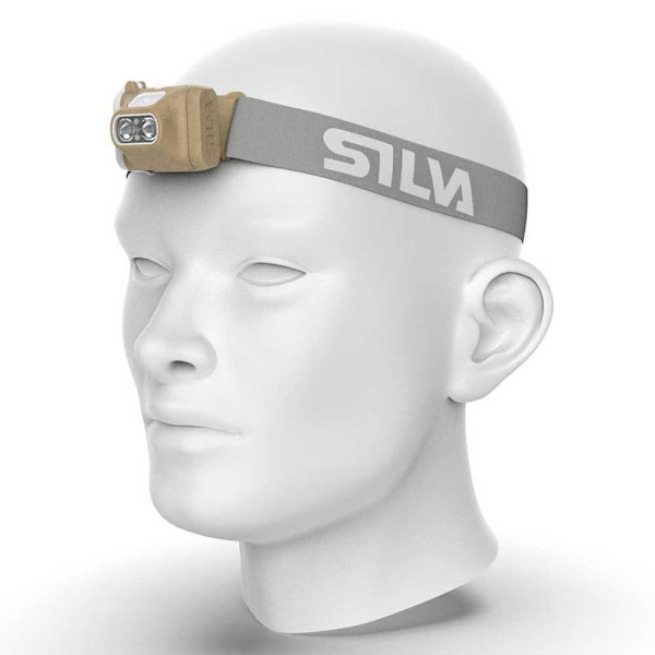 Silva Forlygte Terra Scout H Usb Beige 350 Lumens