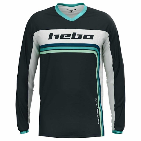 Hebo Pro Retro Långärmad Trikå Grönt L Man