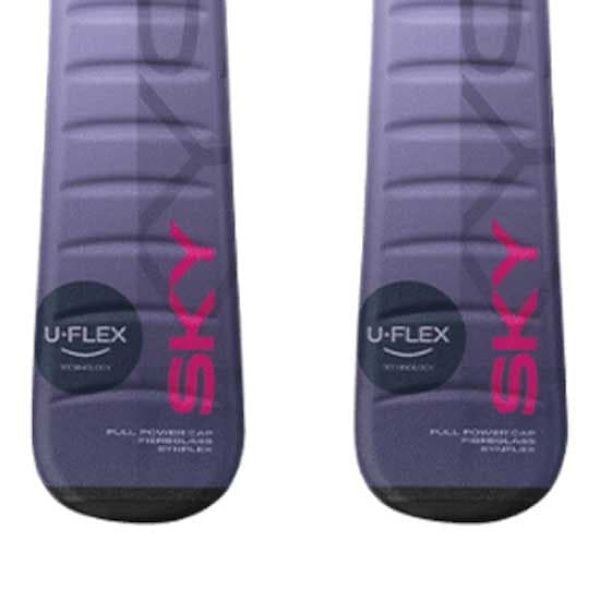 Elan Junioreiden Alppisukset Sky Shift+el 4.5 Violetti 110