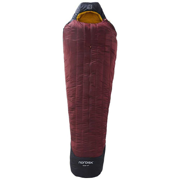 Nordisk Makuupussi Oscar -10ºc Punainen Regular / Left Zipper