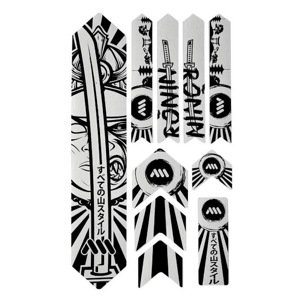 All Mountain Style Frame Guard Extra Stickers Honeycomb Hvid,Sort